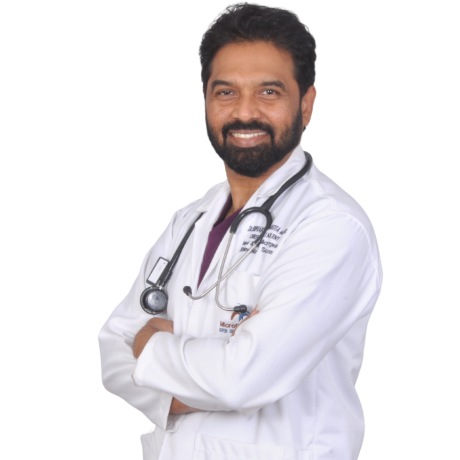 Prof Dr Sriprakash Vinnakota – Rhinoplasty Surgeon in Hyderabad | MicroCare ENT